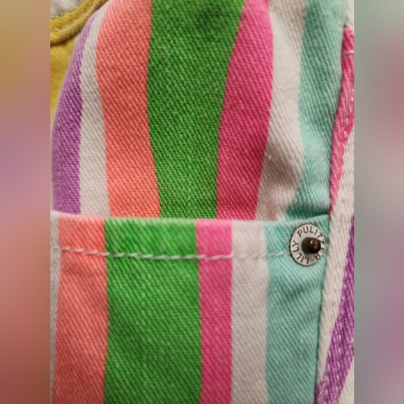 Lilly Pulitzer Women's Colorful Striped Pants Skinny Dnim5 Pockets, sz 2 - Picture 10 of 15